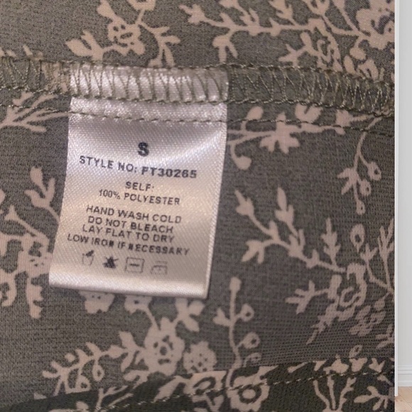 Anthropologie Floral Long Sleeve High Neck Blouse Calista Size Small - Picture 2 of 3